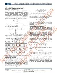 MP8709EN-LF Datasheet Page 11