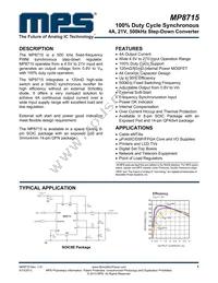 MP8715DN-LF Datasheet Cover