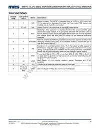 MP8715DN-LF Datasheet Page 5