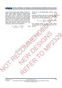 MP8736DL-LF-P Datasheet Page 19