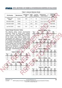 MP8736DL-LF-P Datasheet Page 20