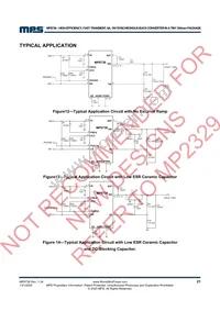 MP8736DL-LF-P Datasheet Page 21