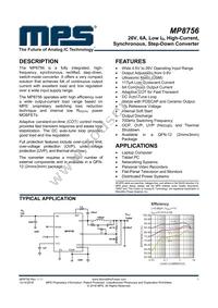 MP8756GD-P Datasheet Cover