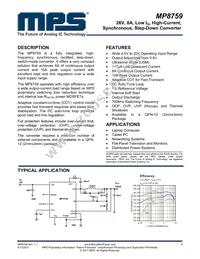 MP8759GD-P Datasheet Cover