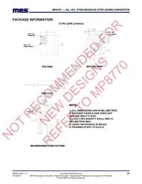 MP8761GL-P Datasheet Page 23