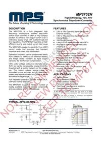 MP8762HGLE-P Datasheet Cover