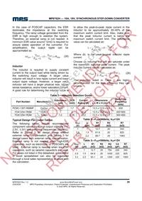 MP8762HGLE-P Datasheet Page 20