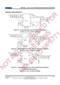 MP8762HGLE-P Datasheet Page 21