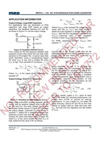 MP8763GLE-P Datasheet Page 17