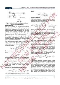 MP8763GLE-P Datasheet Page 18