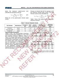 MP8763GLE-P Datasheet Page 19