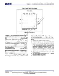 MP8864GQ-P Datasheet Page 3