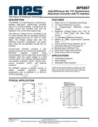 MP8867GLE-P Datasheet Cover