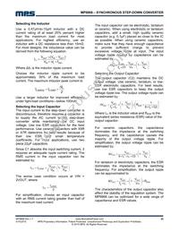 MP8868GLE-P Datasheet Page 22