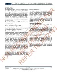 MP9115DQT-LF-P Datasheet Page 8