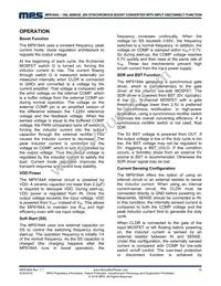 MP9184AGL-P Datasheet Page 15