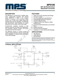 MP9186GQ-P Datasheet Cover