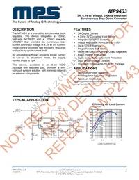 MP9403EN-LF Datasheet Cover