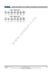 MP9447GL-Z Datasheet Page 16