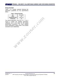 MP9486AGN Datasheet Page 15