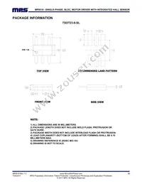 MP9518GJS-XXXX-P Datasheet Page 13