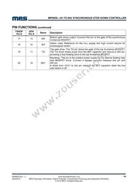 MP9928GF Datasheet Page 14