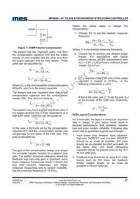 MP9928GF Datasheet Page 21