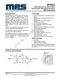 MP9942GJ-P Datasheet Cover