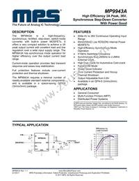 MP9943AGQ-P Datasheet Cover