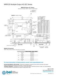 MPB125-2005D Datasheet Page 10