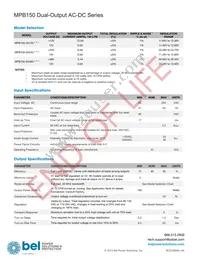 MPB150-2012G Datasheet Page 2