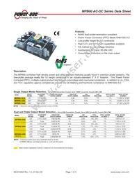 MPB80-3300 Datasheet Cover