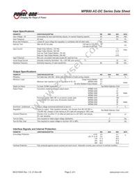 MPB80-3300 Datasheet Page 2