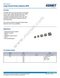 MPC1040LR56C Datasheet Cover