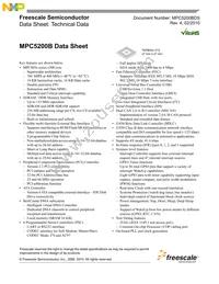 MPC5200VR400BR2 Cover
