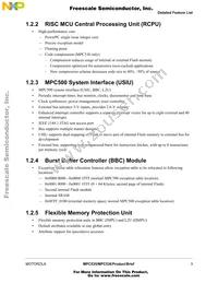 MPC535CVR40 Datasheet Page 3