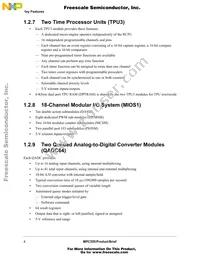 MPC555LFMZP40R2 Datasheet Page 4