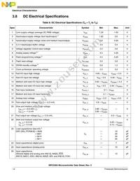 MPC5565MVZ132 Datasheet Page 14