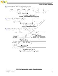 MPC755CVT400LE Datasheet Page 23