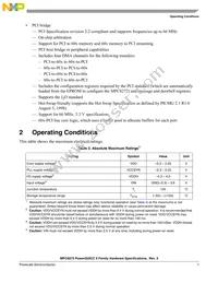 MPC8272ZQTMFA Datasheet Page 7