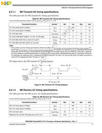 MPC8308CZQAGD Datasheet Page 17