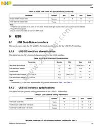 MPC8308CZQAGD Datasheet Page 23