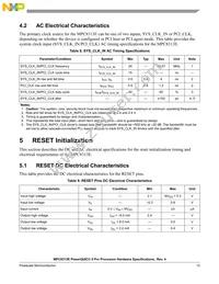 MPC8313ZQAFFB Datasheet Page 13