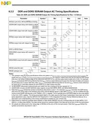 MPC8313ZQAFFB Datasheet Page 18