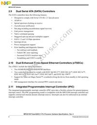 MPC8315ECVRAFDA Datasheet Page 6