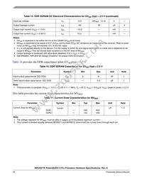 MPC8377CVRAGDA Datasheet Page 18