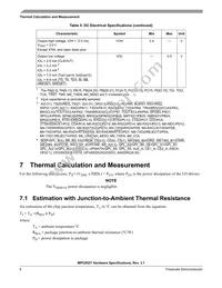 MPC852TVR66 Datasheet Page 8