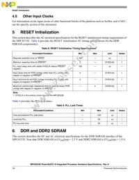 MPC8533VTARJA Datasheet Page 16