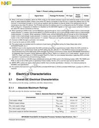 MPC8536EAVTAULA Datasheet Page 21