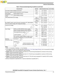 MPC8536EAVTAULA Datasheet Page 23